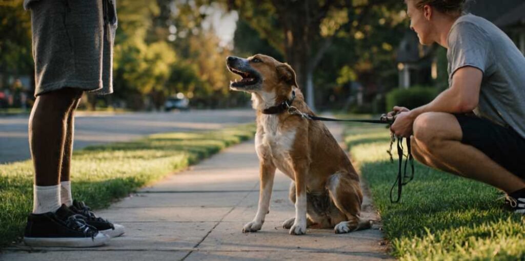 How to Stop Dog Barking at Strangers