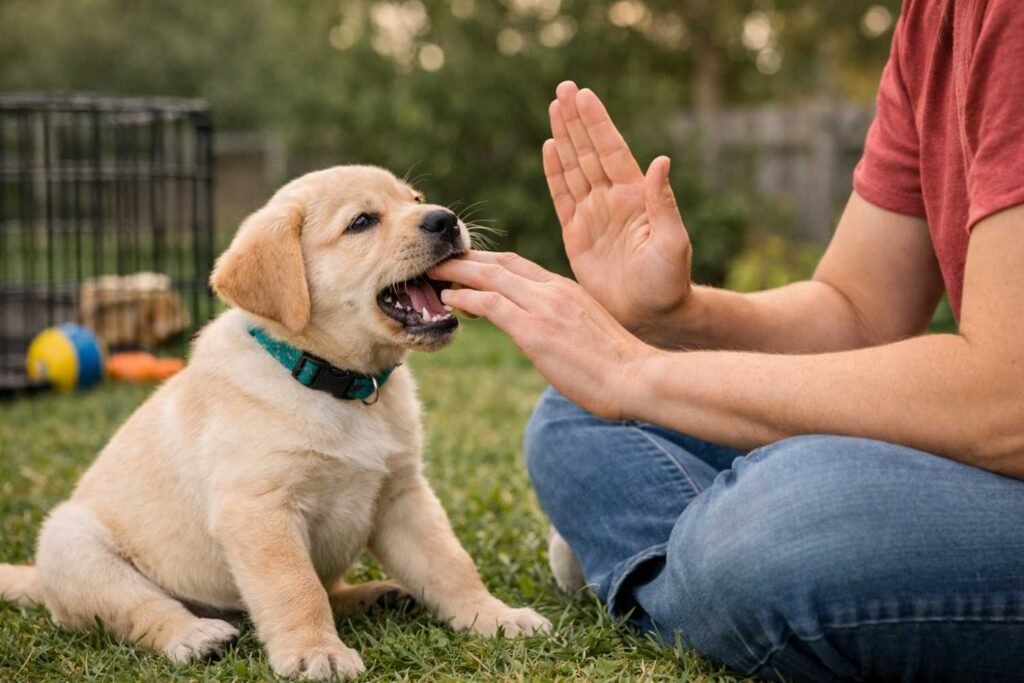 Puppy Biting Training
