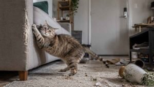 Destructive Scratching And Pacing